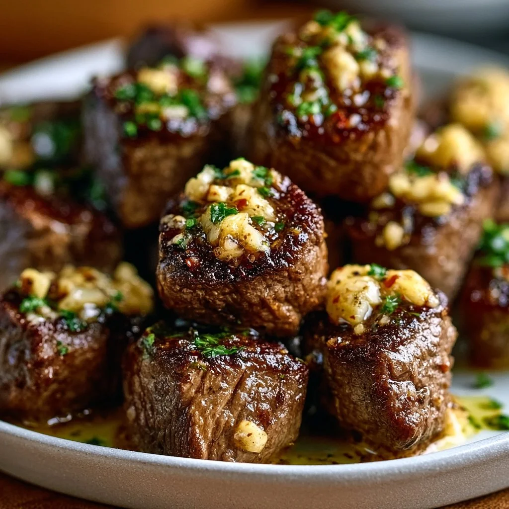 Garlic Butter Steak Bites
