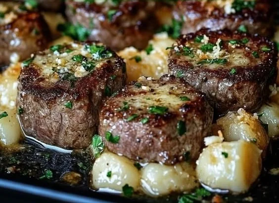 Garlic Butter Steak Bites