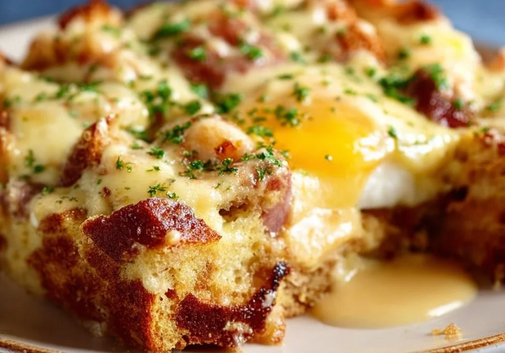 Gluten-Free Eggs Benedict Casserole