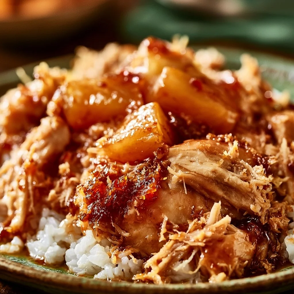 Hawaiian Crockpot Chicken