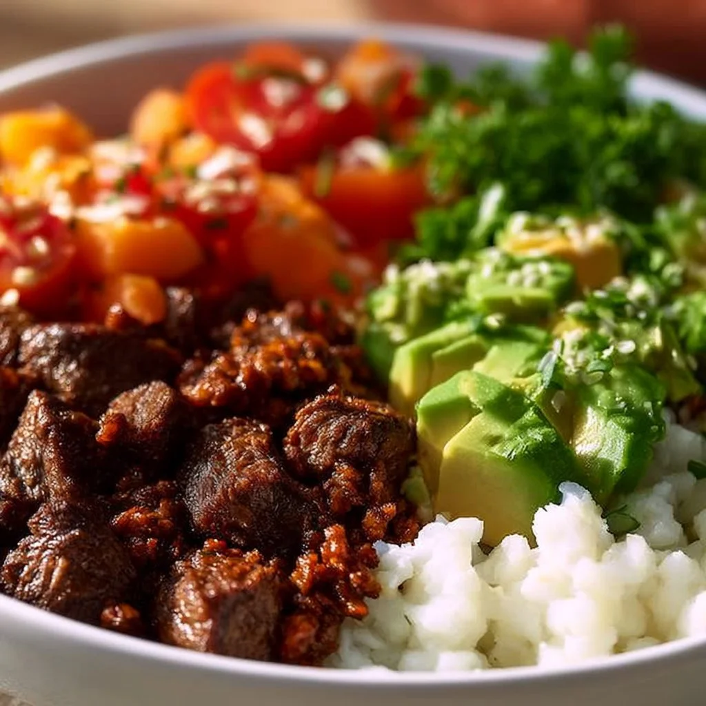 High-Protein Beef Bowls