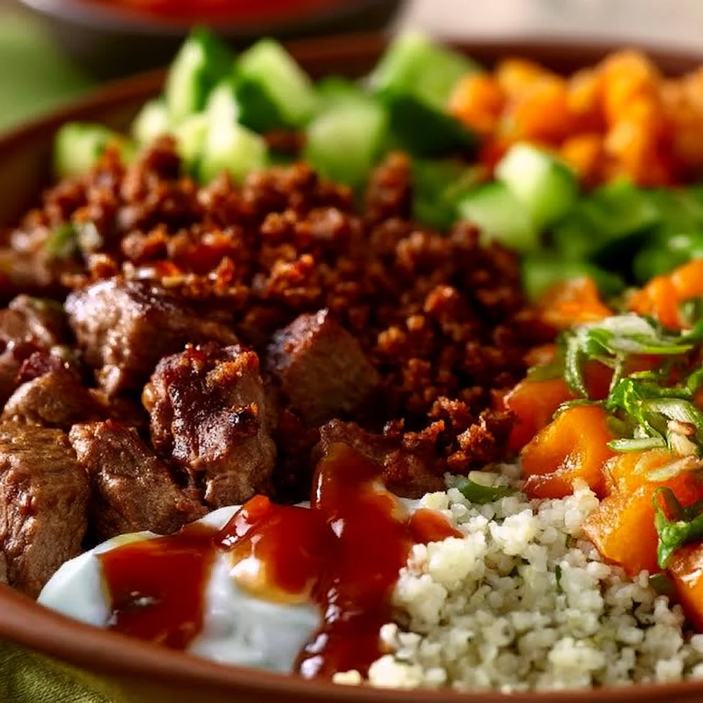 High-Protein Beef Bowls