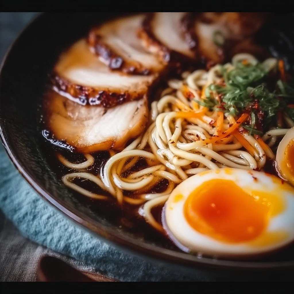 Homemade Soy Sauce Ramen