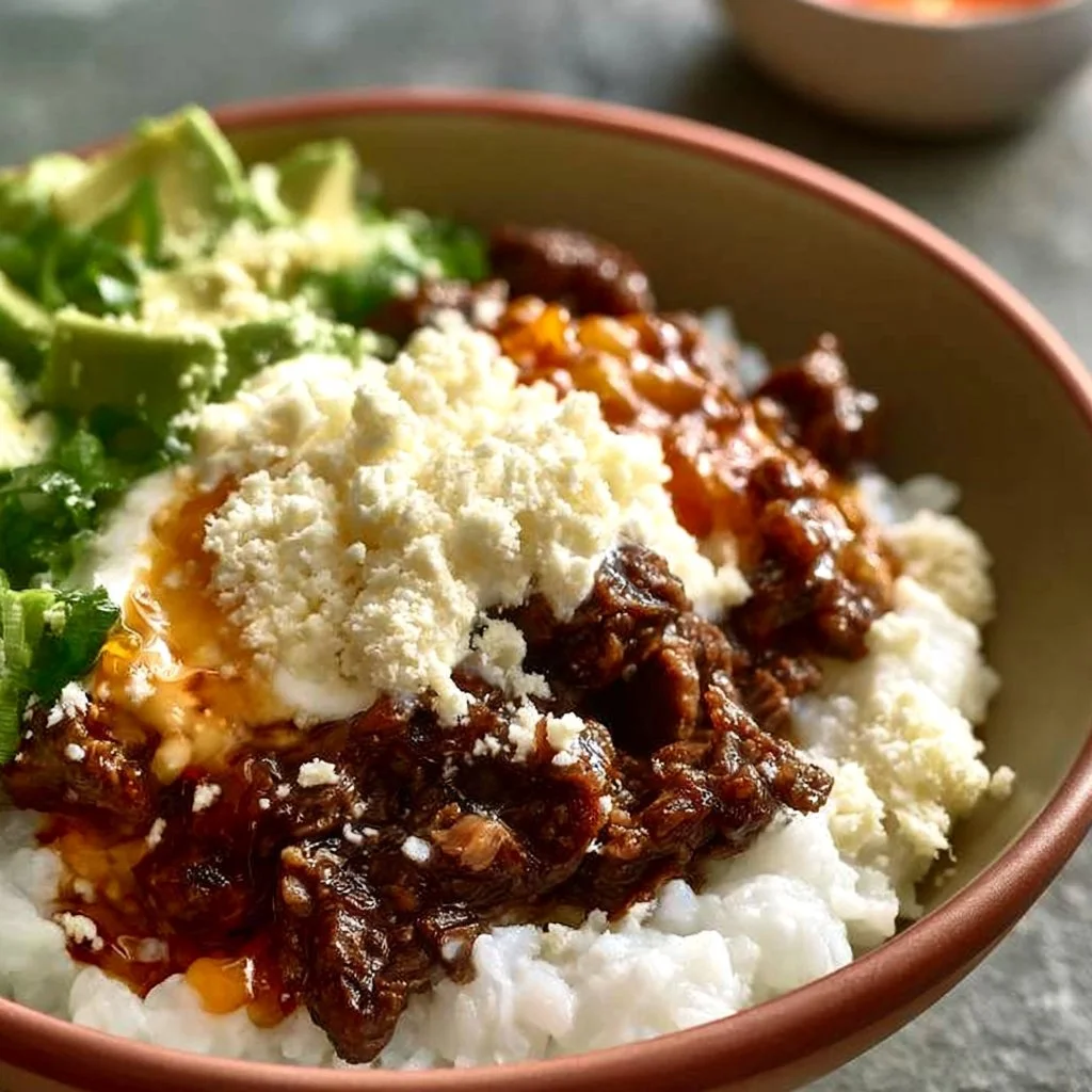 Hot Honey Beef Bowls Recipe