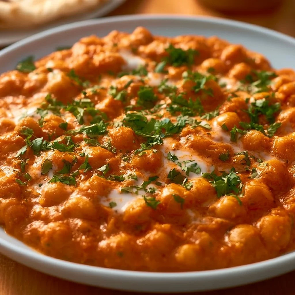 Indian Butter Chickpeas