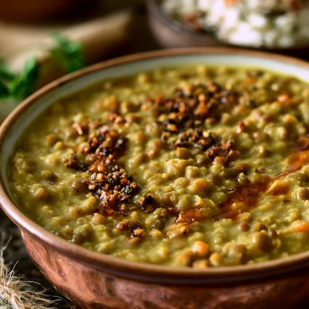 Indian Green Lentil Stew