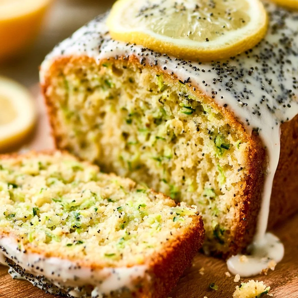 Lemon Poppy Seed Zucchini Bread