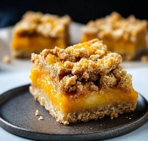 Mango Crumble Bars