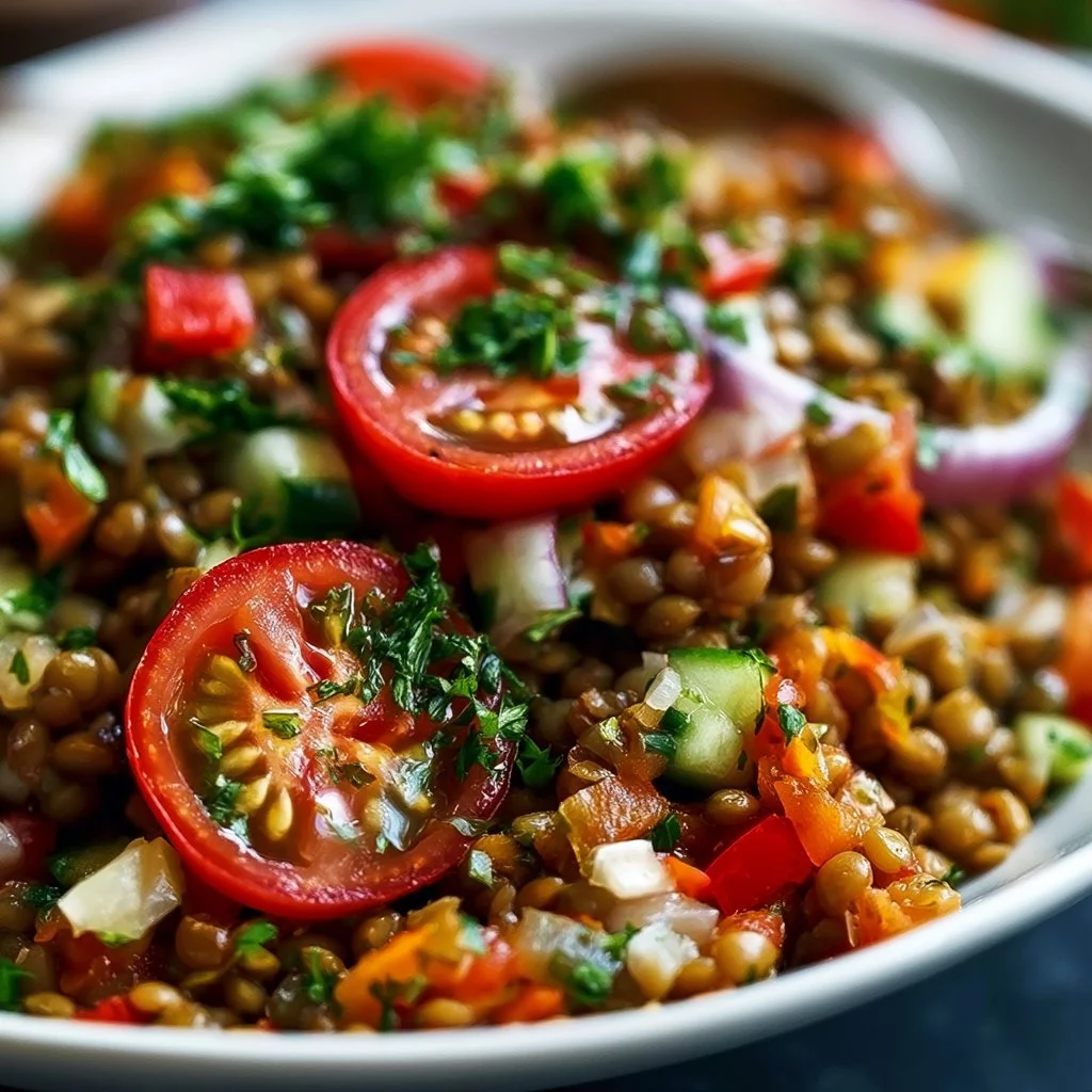 Mediterranean Lentil Salad