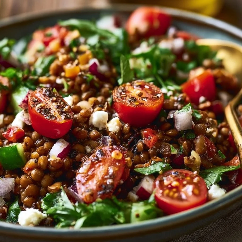 Mediterranean Lentil Salad
