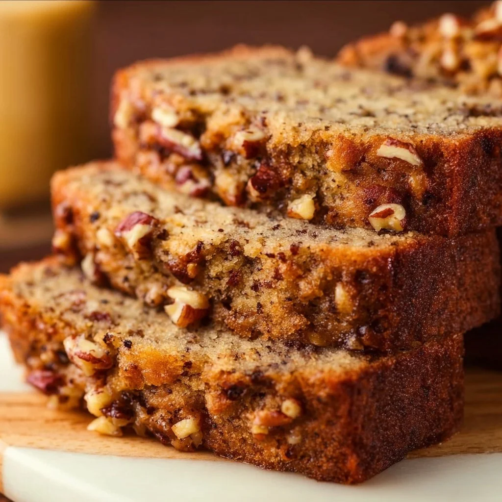 Moist Banana Nut Bread