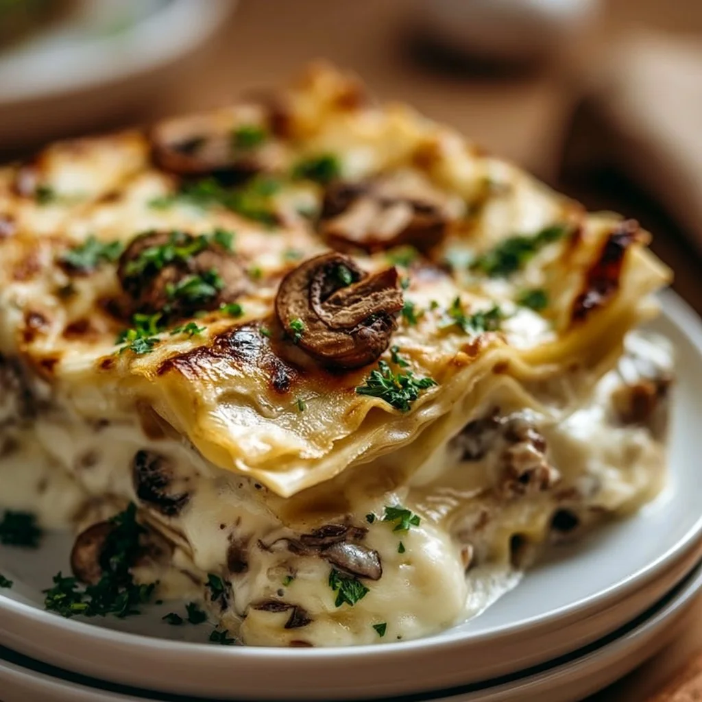 Mushroom Lasagna