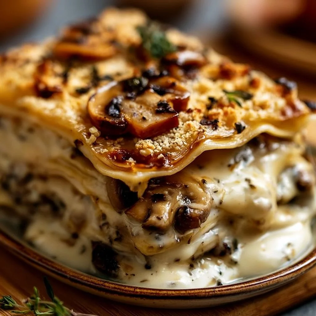 Mushroom Lasagna