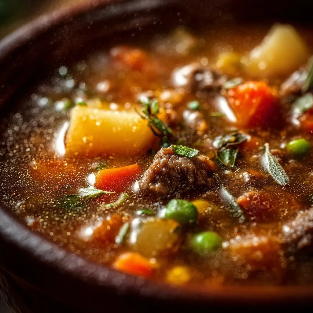 Old Fashioned Vegetable Beef Soup
