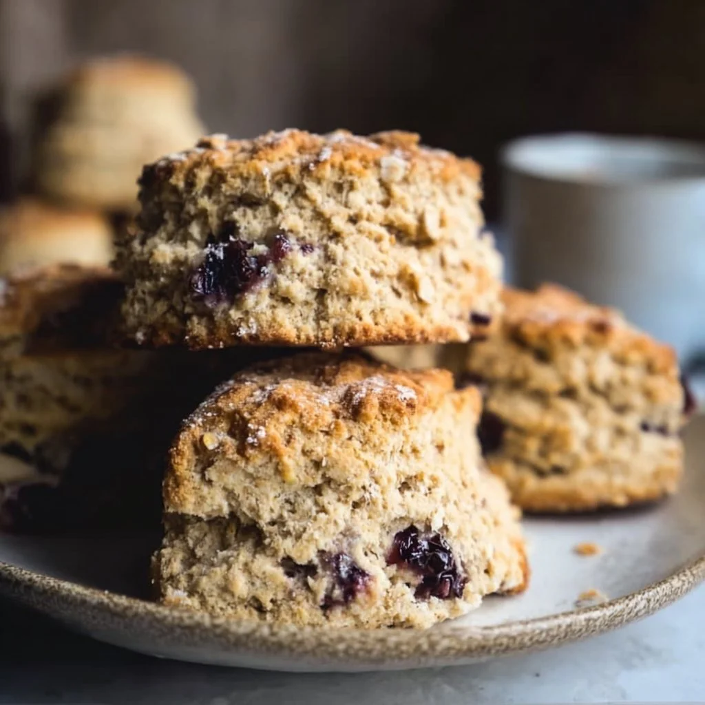 Quick and Easy Gluten Free Oat Scones