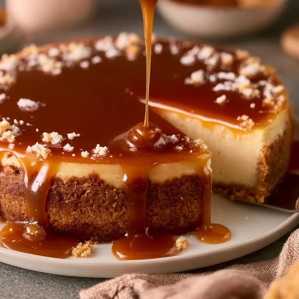 Salted Caramel Cheesecake