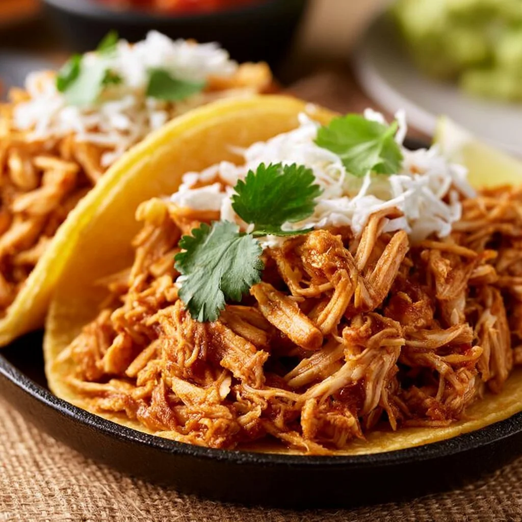 Shredded Chicken Tacos