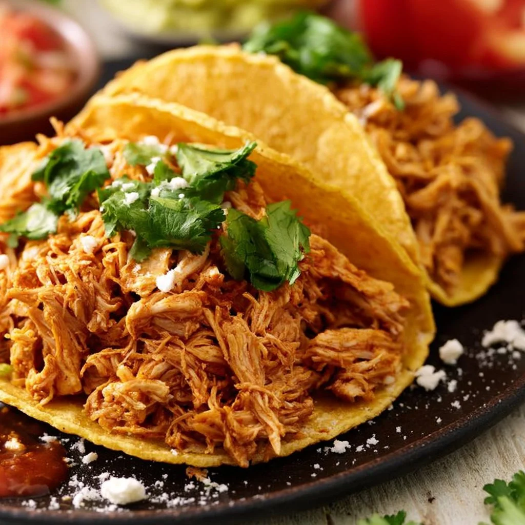 Shredded Chicken Tacos