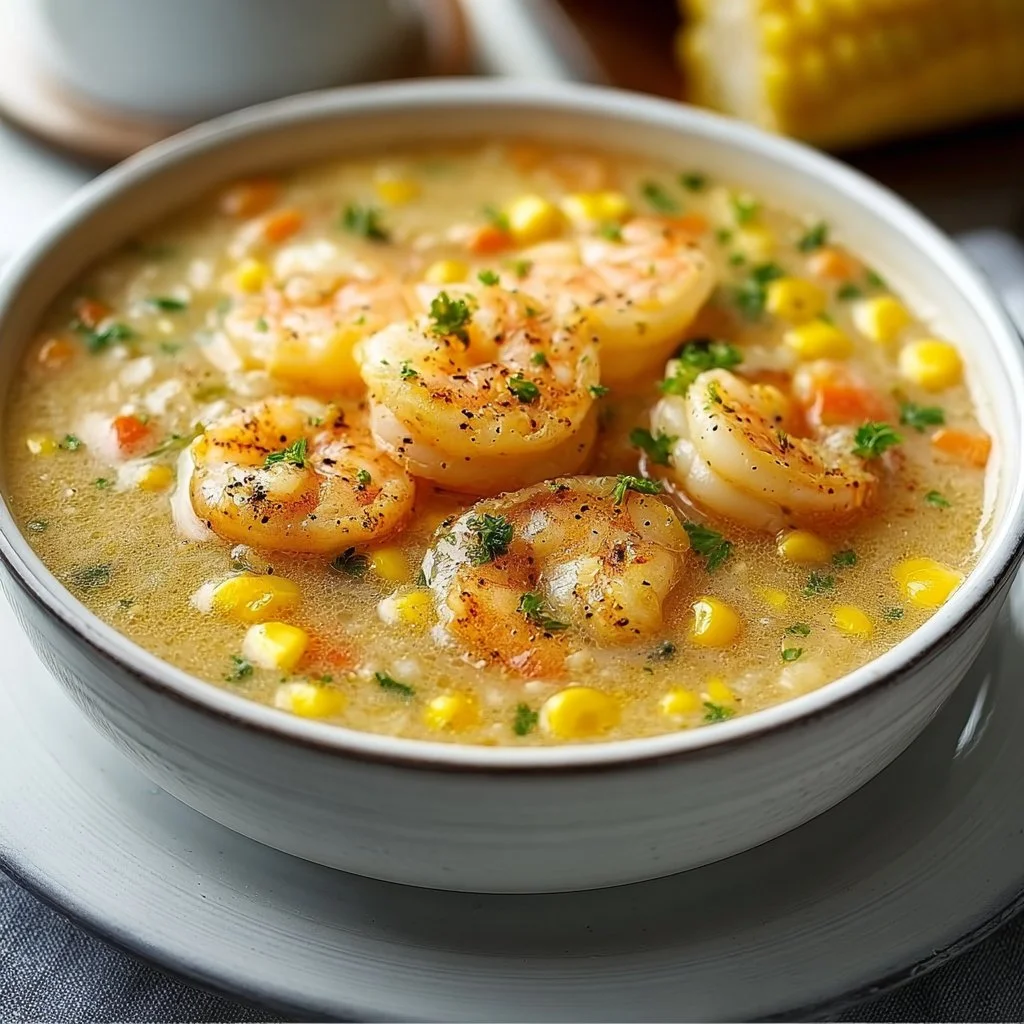 Shrimp and Corn Soup