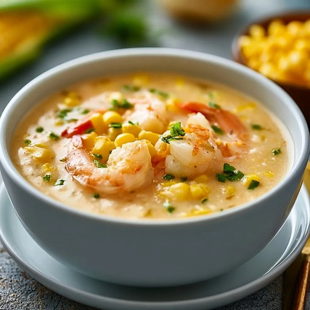 Shrimp and Corn Soup