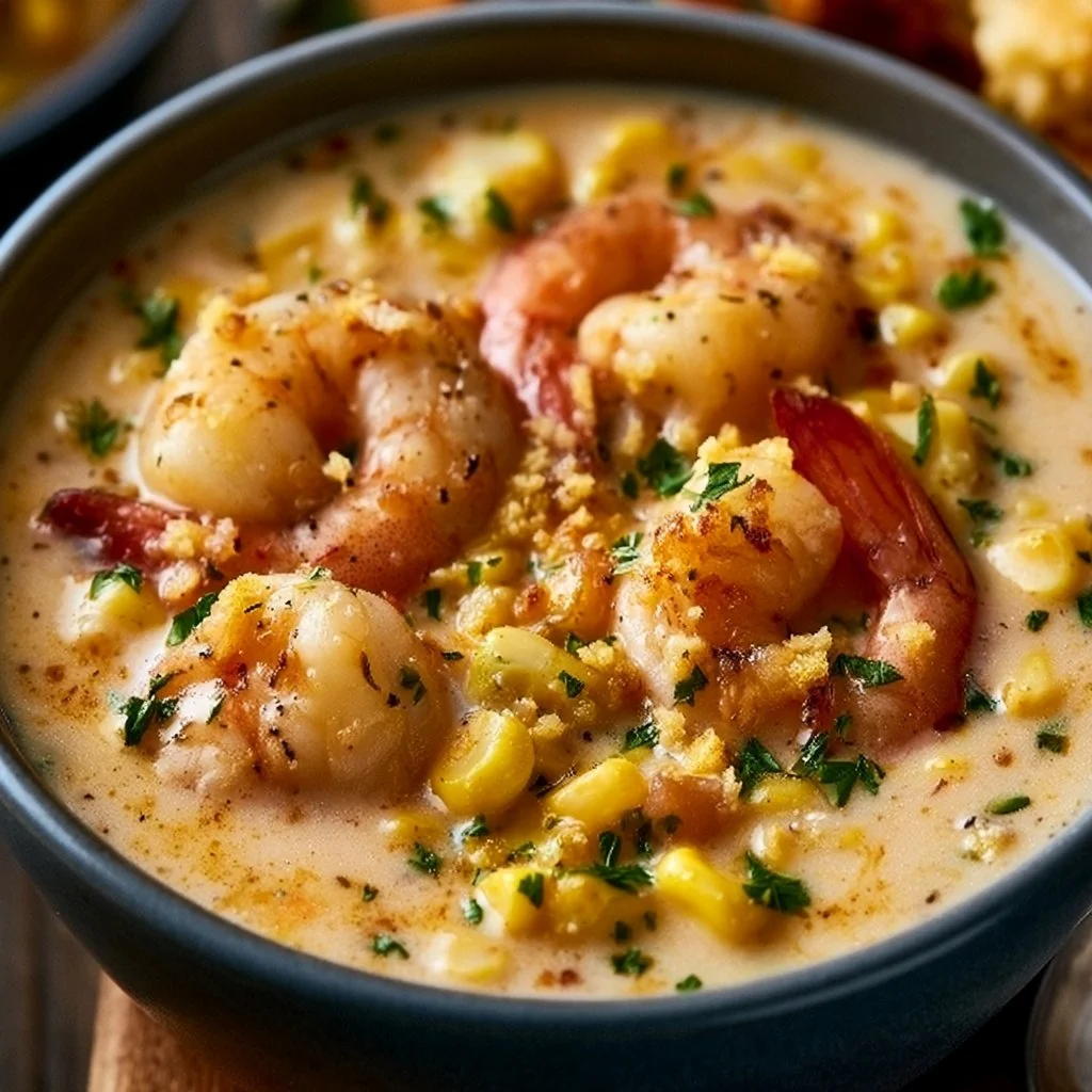 Shrimp and Corn Soup