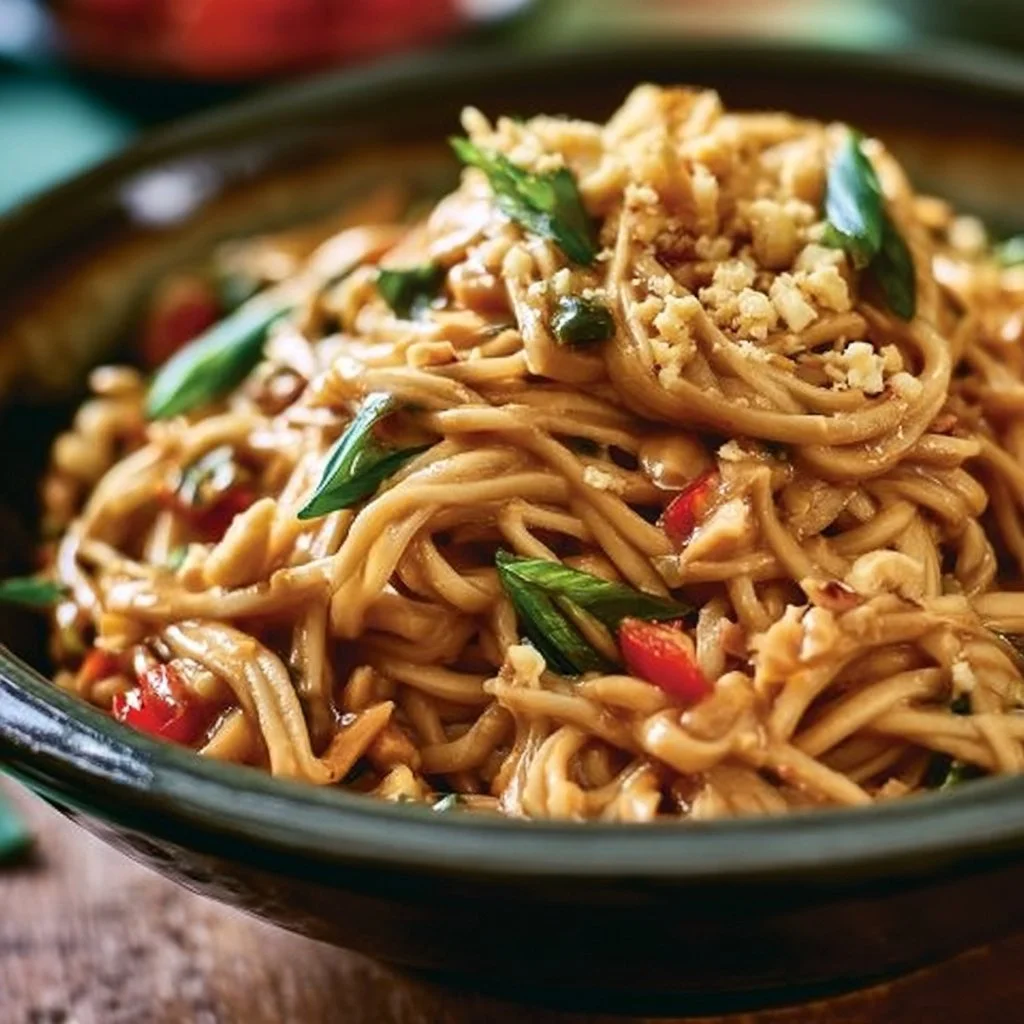 Spicy Peanut Butter Noodles