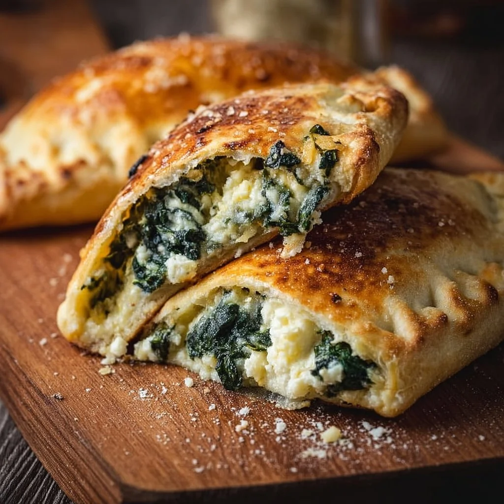 Spinach and Ricotta Calzones
