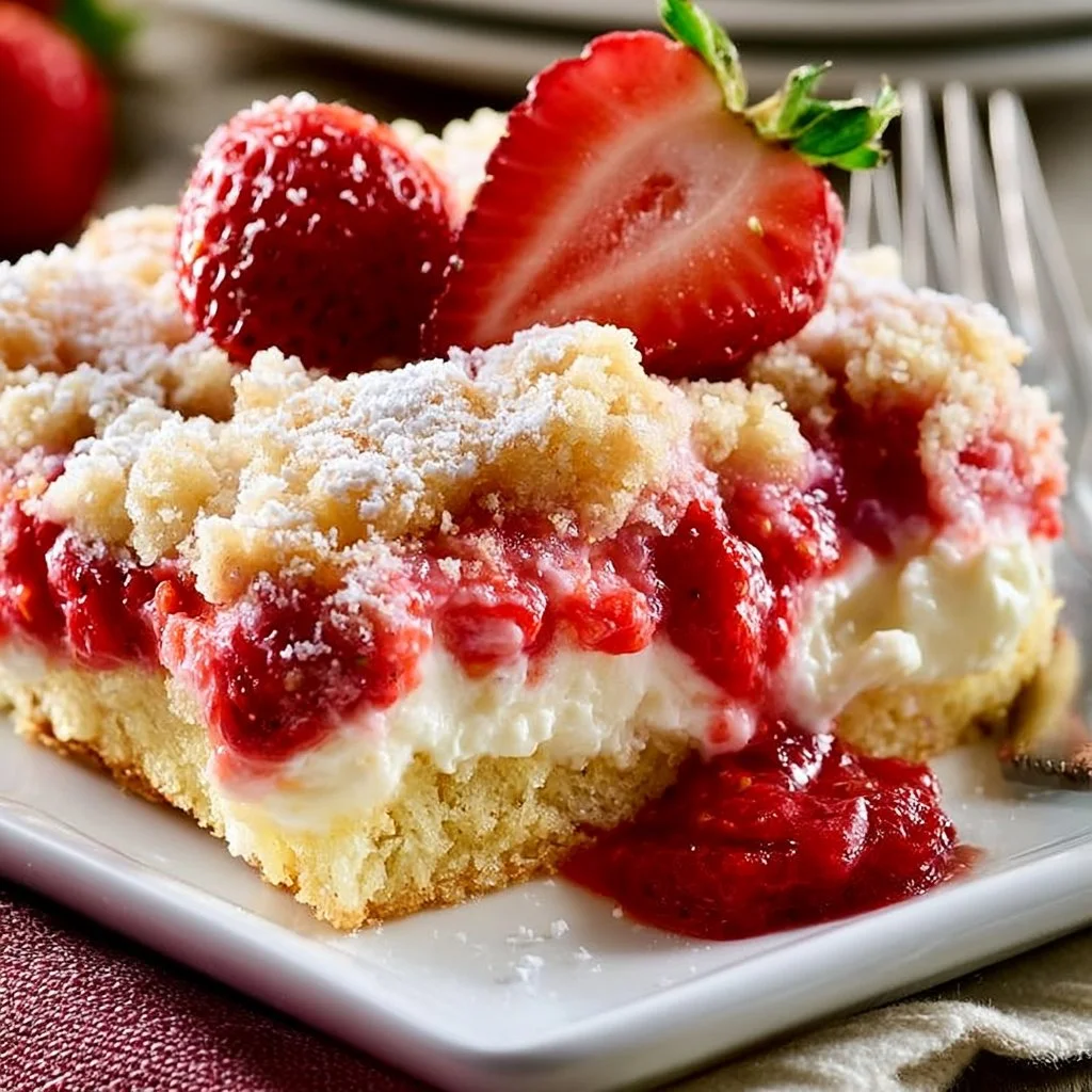 Strawberry Cheesecake Dump Cake Recipe