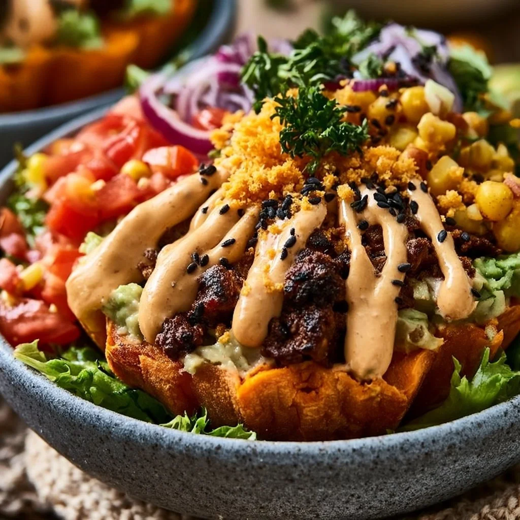 Sweet Potato Taco Bowls