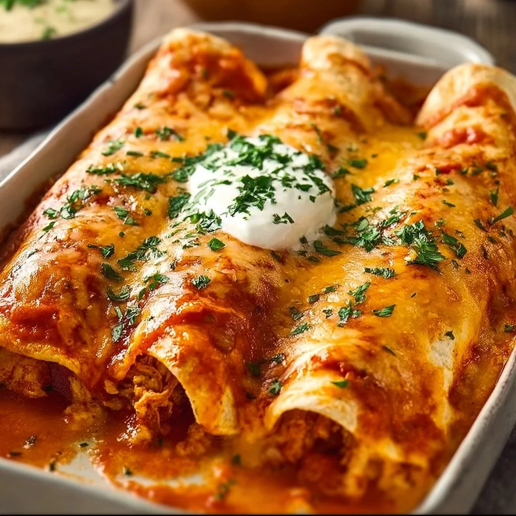 Ultimate Quick and Easy Chicken Enchiladas