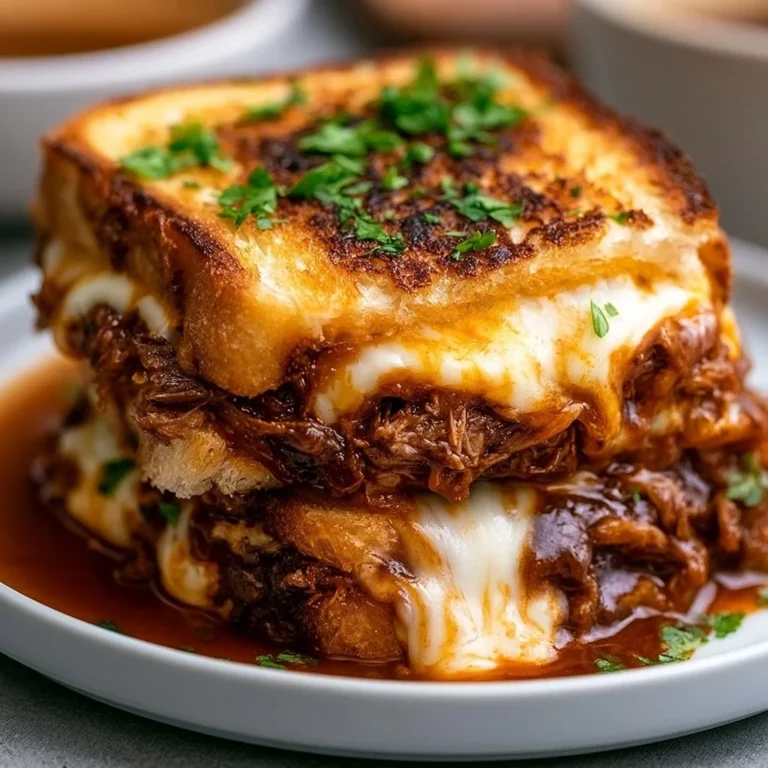 Delicious Birria Grilled Cheese with melted cheese and birria beef