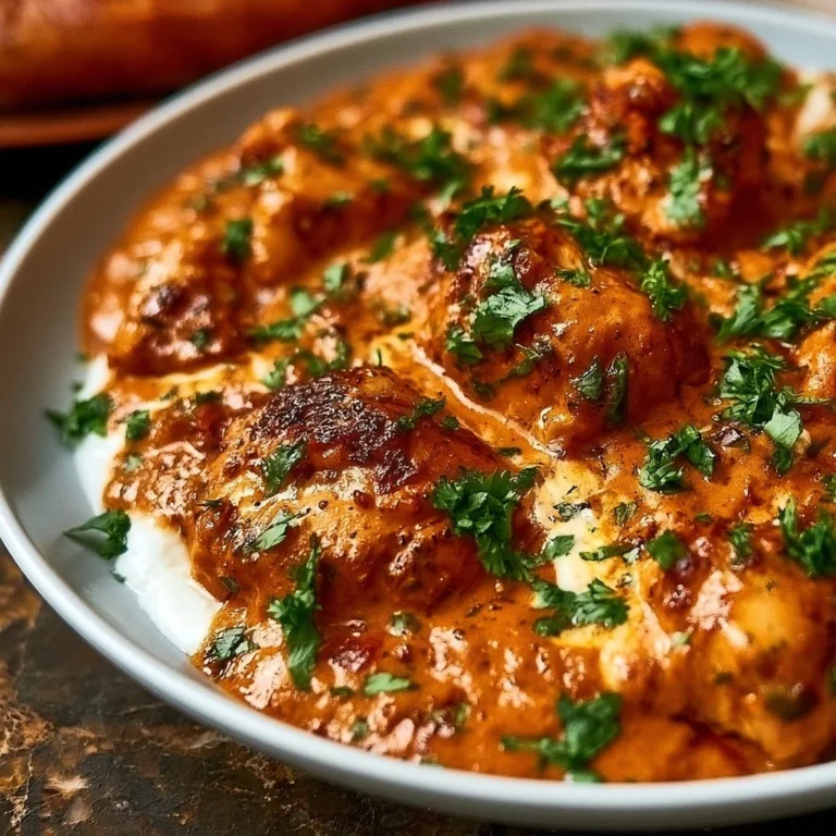 Delicious Cowboy Butter Chicken served with flavorful spices and rich buttery sauce