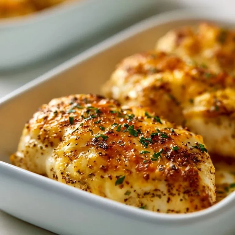 Irresistibly tender melt in your mouth chicken breasts on a plate